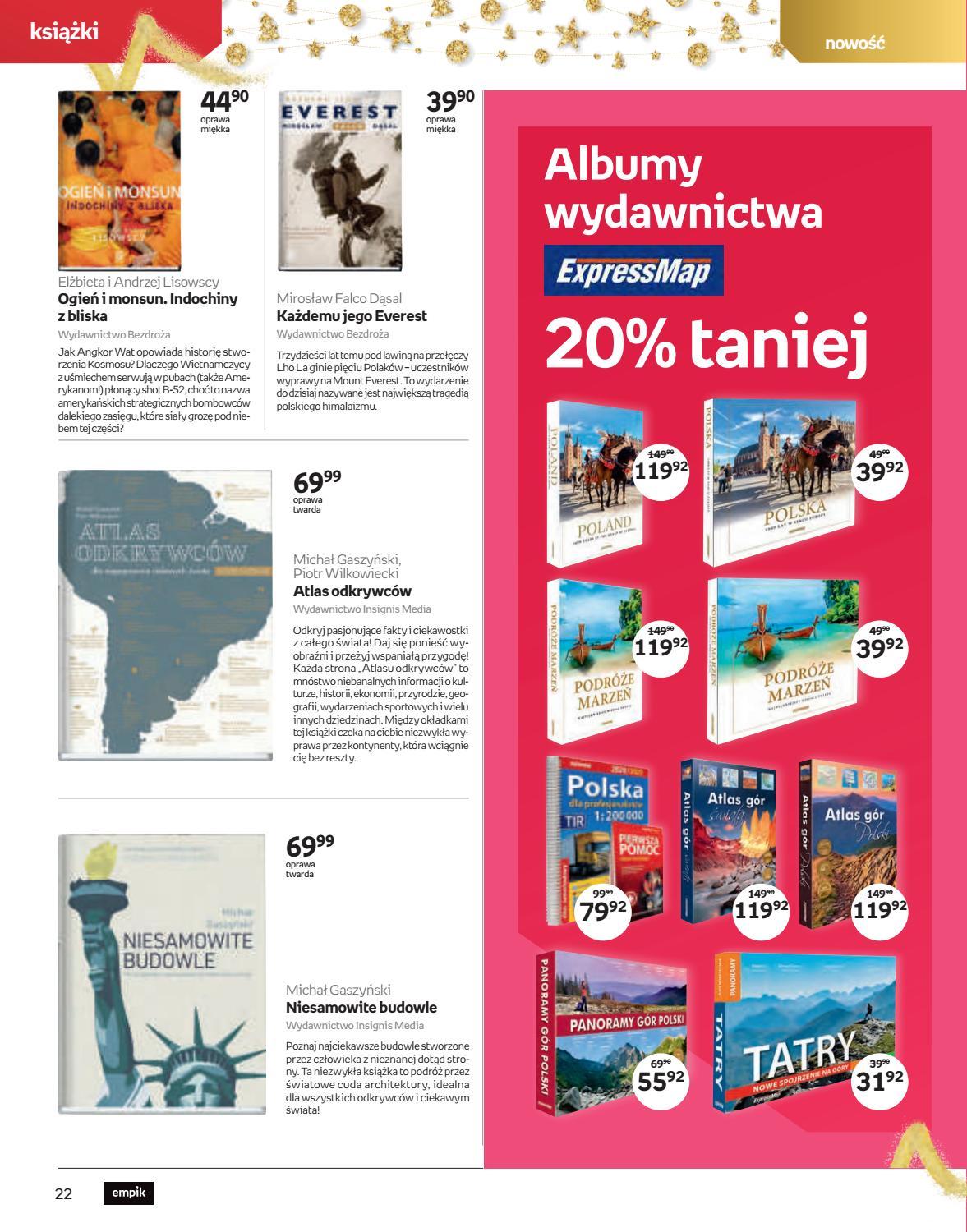 Gazetka promocyjna empik do 10/12/2019 str.22