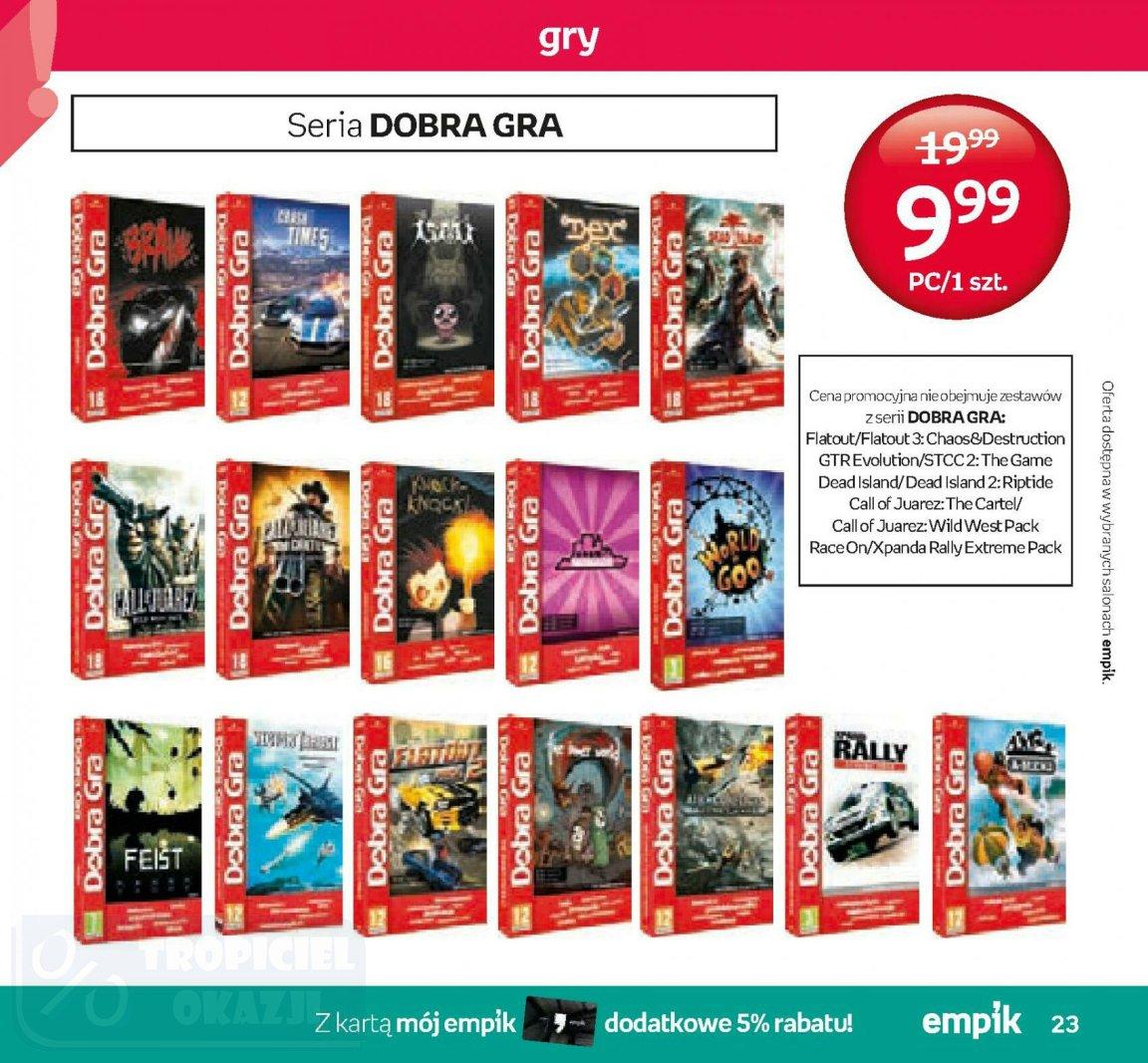 Gazetka promocyjna empik do 29/01/2017 str.23