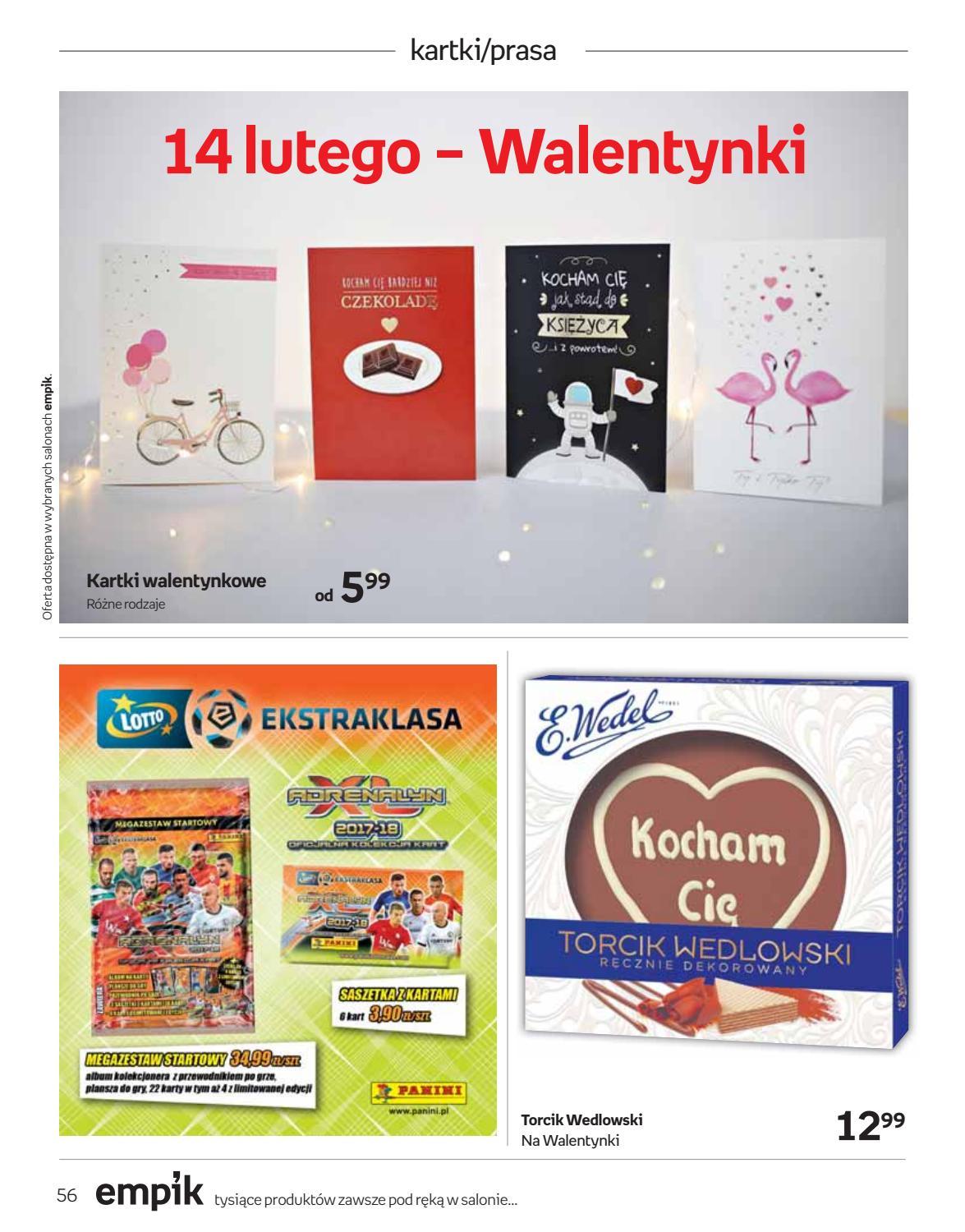 Gazetka promocyjna empik do 14/02/2018 str.56