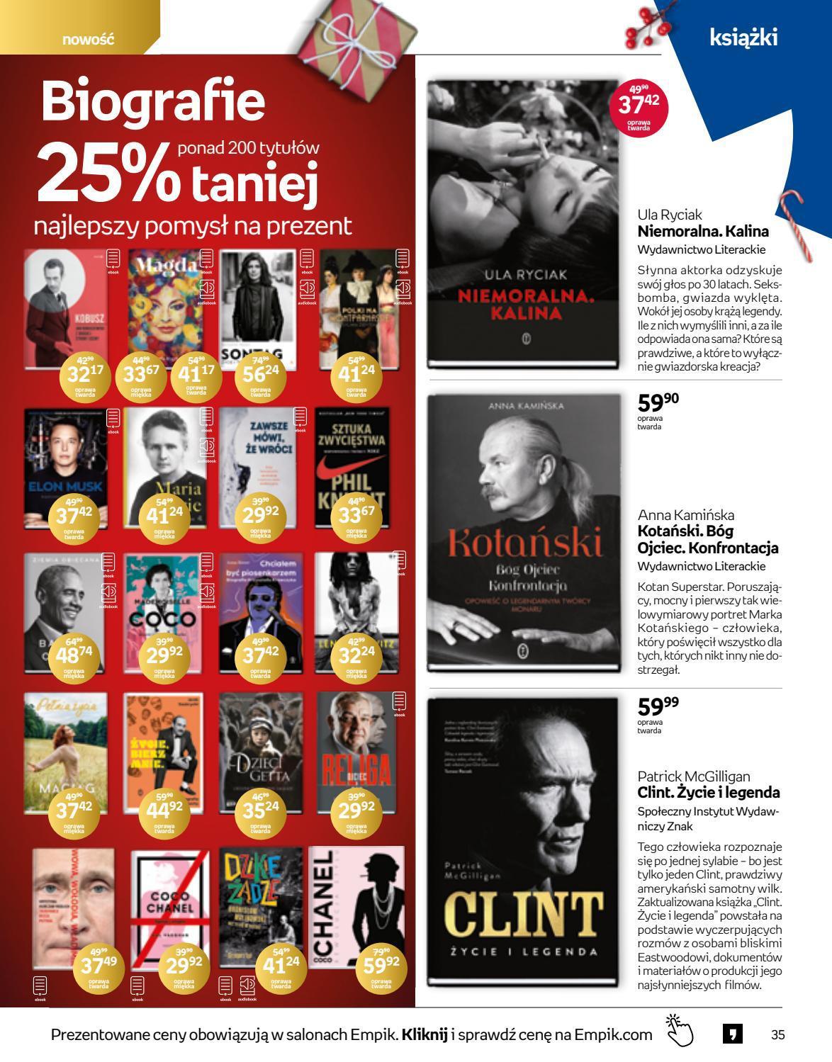 Gazetka promocyjna empik do 07/12/2021 str.35