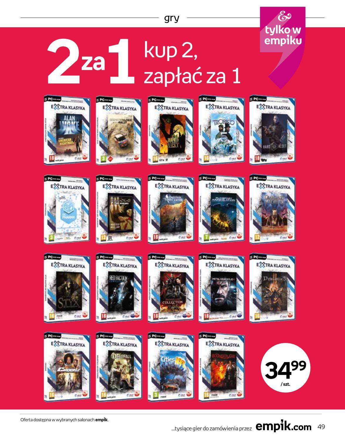 Gazetka promocyjna empik do 13/03/2018 str.49