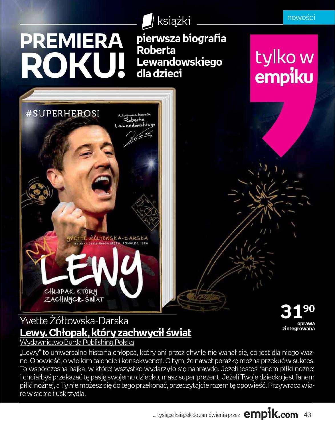 Gazetka promocyjna empik do 17/05/2016 str.43