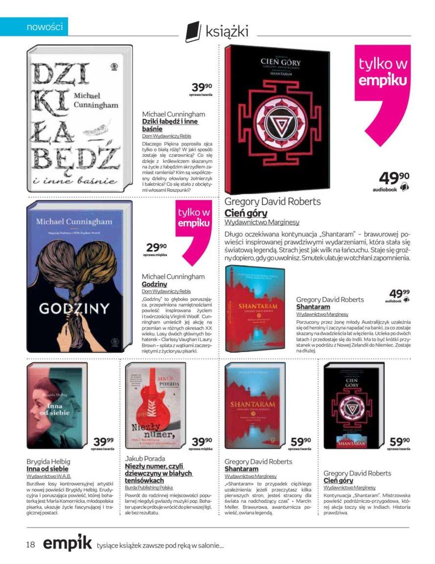 Gazetka promocyjna empik do 08/11/2016 str.18