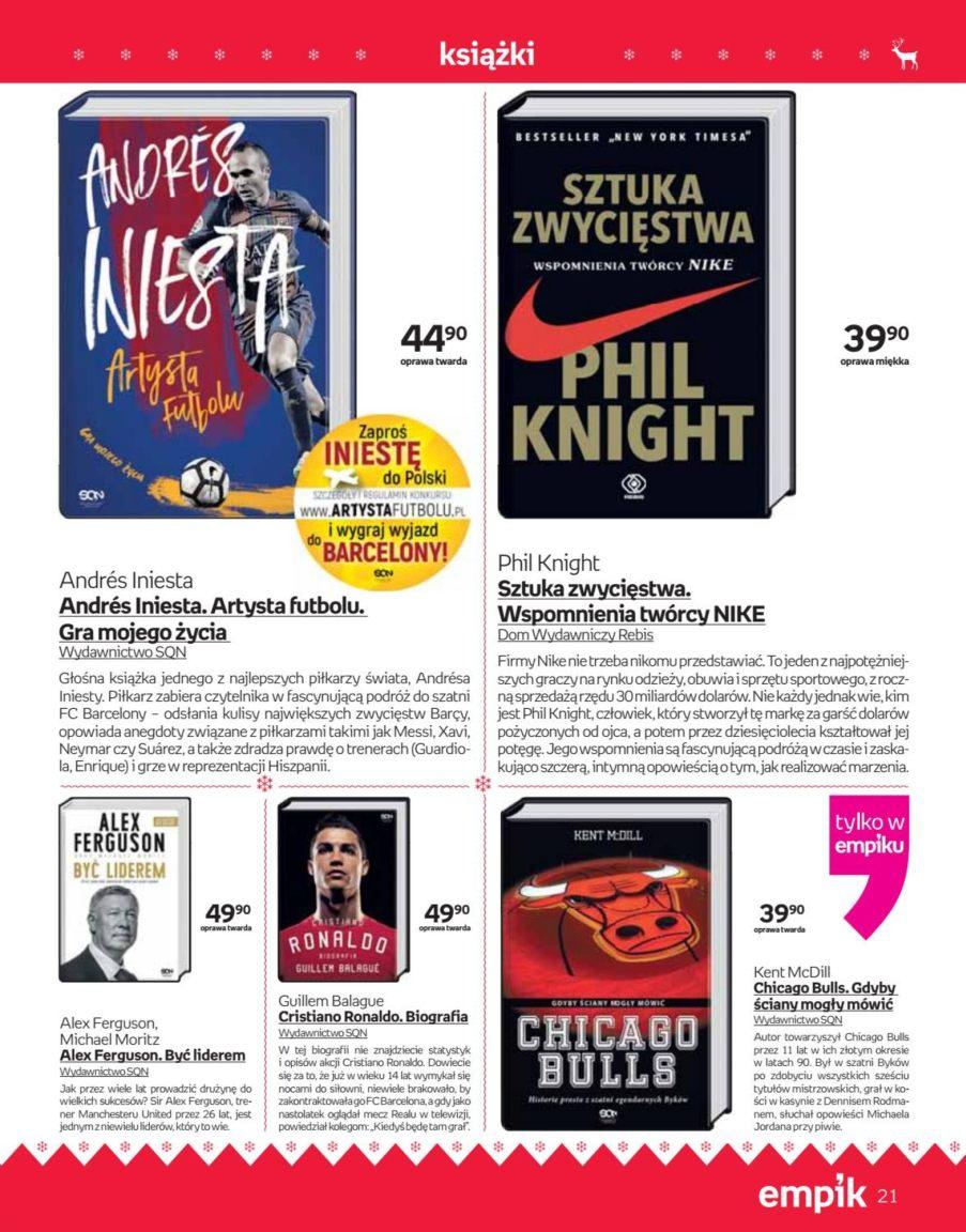 Gazetka promocyjna empik do 24/12/2016 str.21