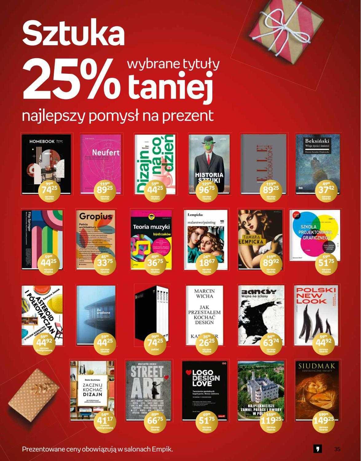 Gazetka promocyjna empik do 24/12/2021 str.37