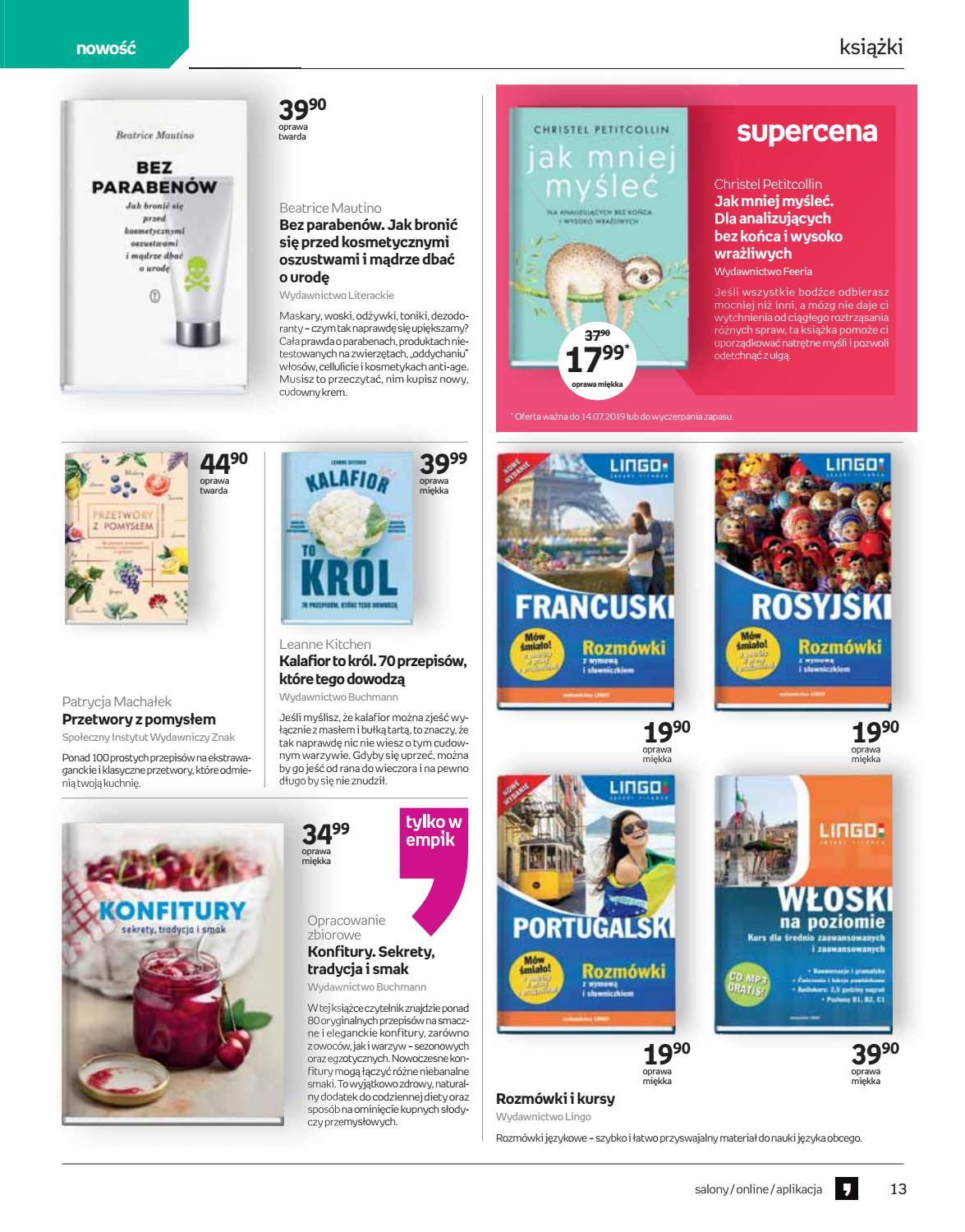 Gazetka promocyjna empik do 16/07/2019 str.13