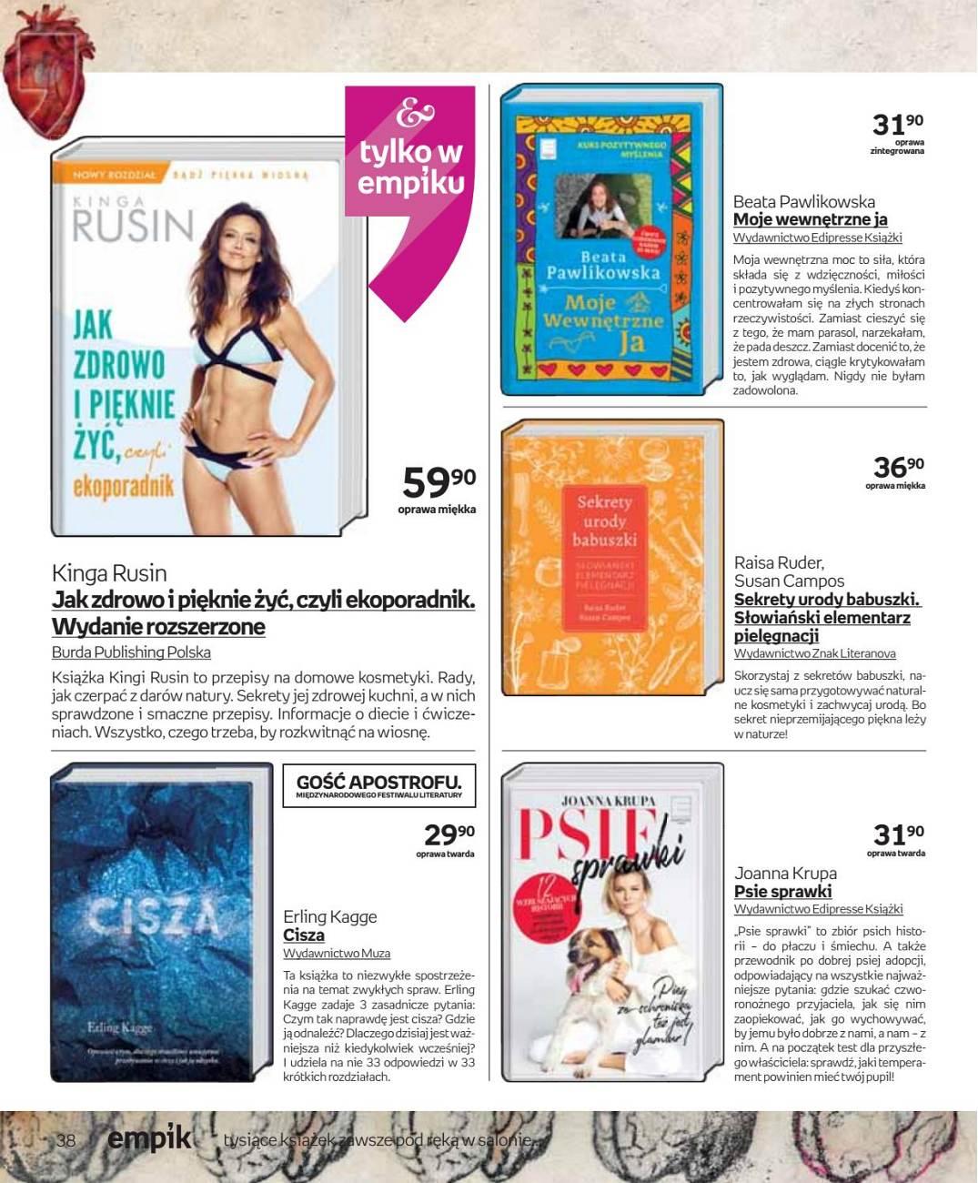 Gazetka promocyjna empik do 23/05/2017 str.38