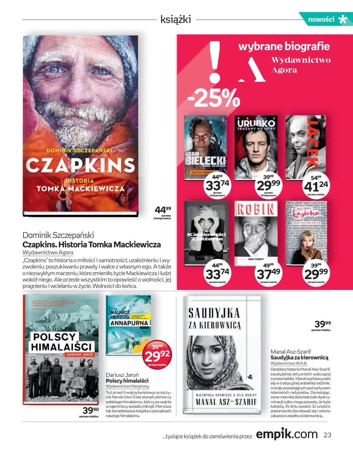 Gazetka promocyjna empik do 12/02/2019 str.23