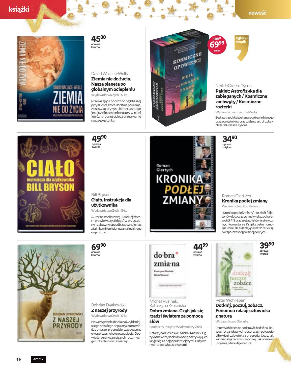 Gazetka promocyjna empik do 26/12/2019 str.16