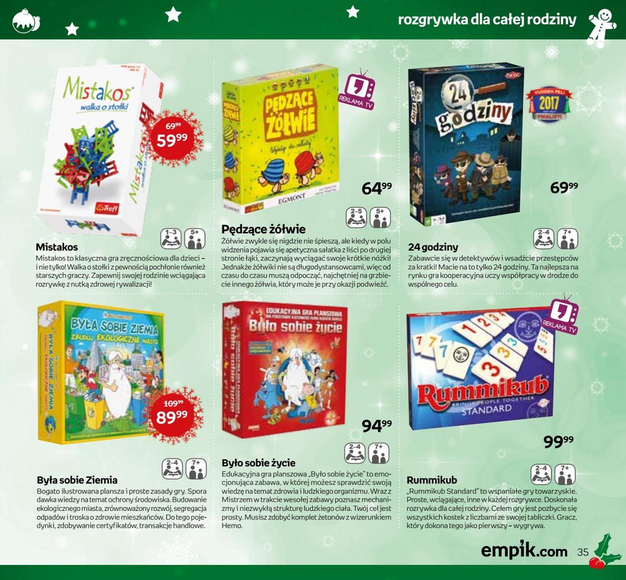 Gazetka promocyjna empik do 24/12/2017 str.35