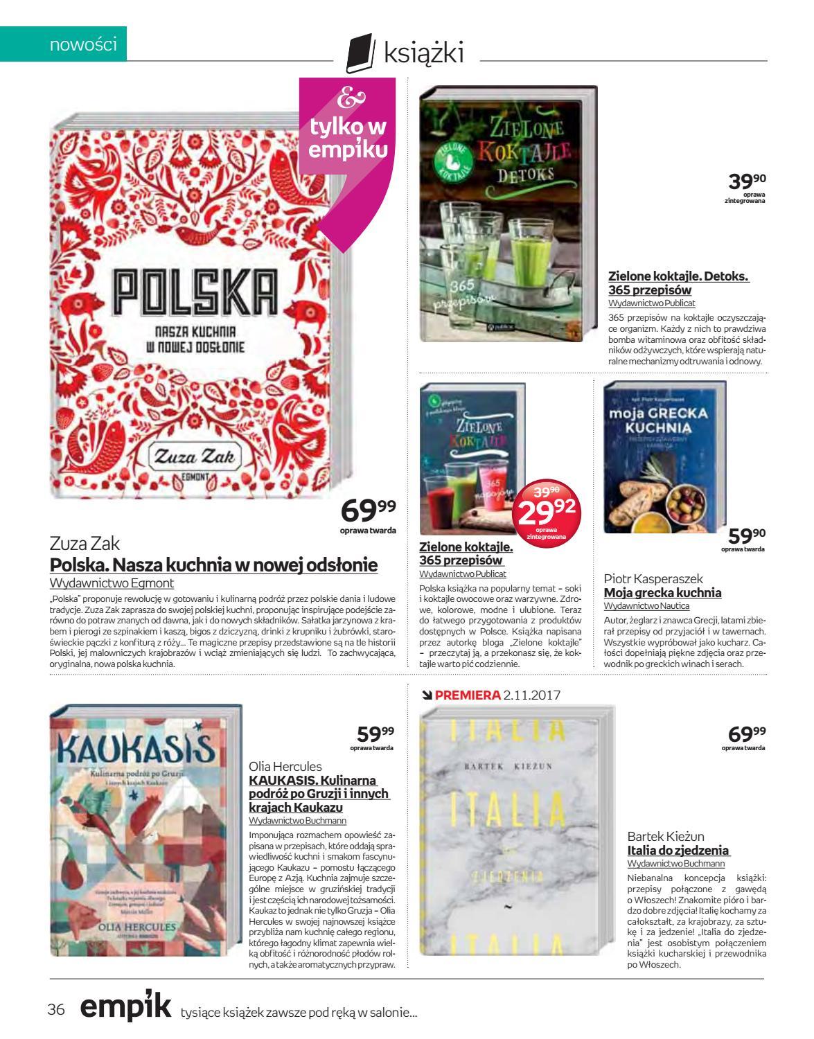 Gazetka promocyjna empik do 07/11/2017 str.36