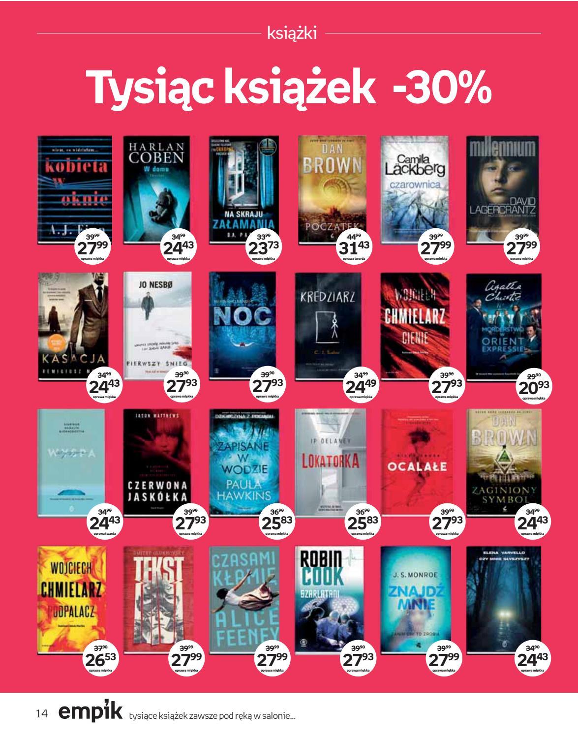 Gazetka promocyjna empik do 22/05/2018 str.14