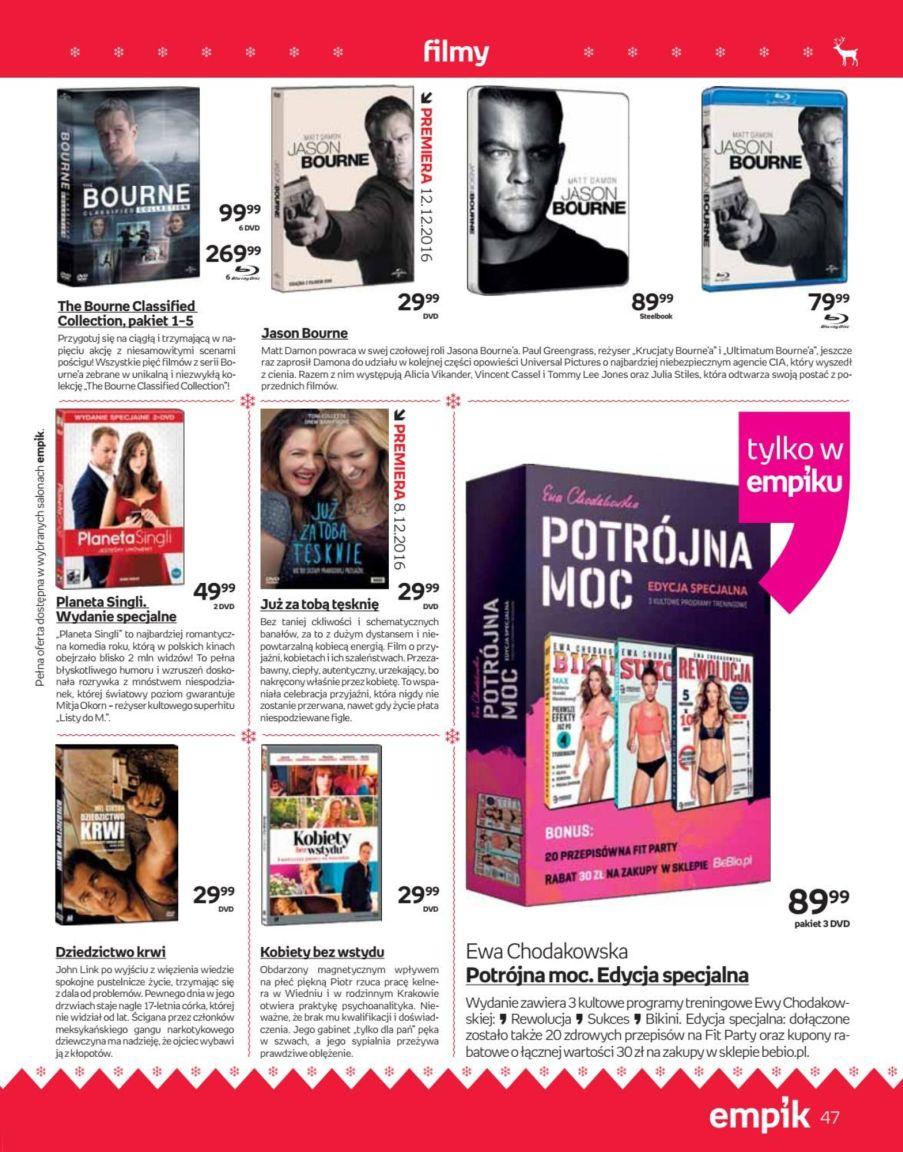 Gazetka promocyjna empik do 24/12/2016 str.47