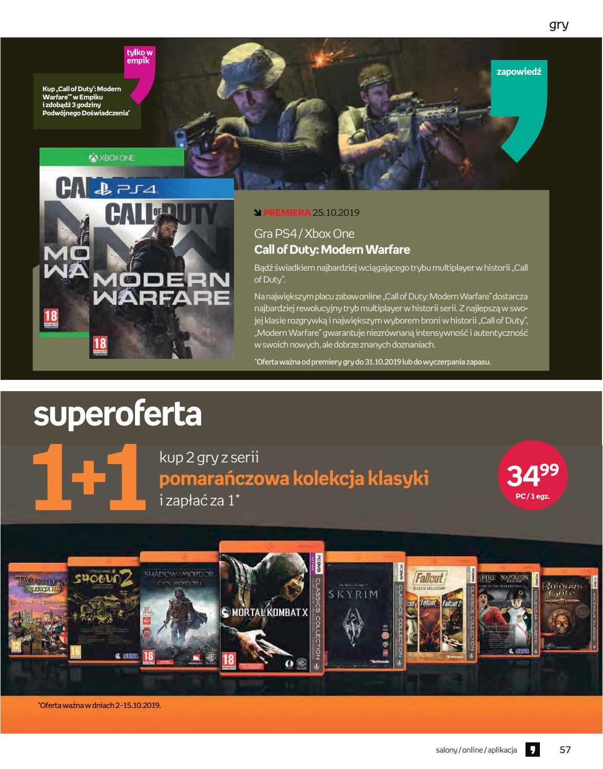 Gazetka promocyjna empik do 15/10/2019 str.57