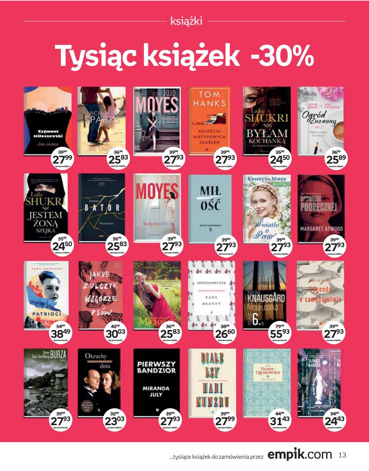 Gazetka promocyjna empik do 22/05/2018 str.13