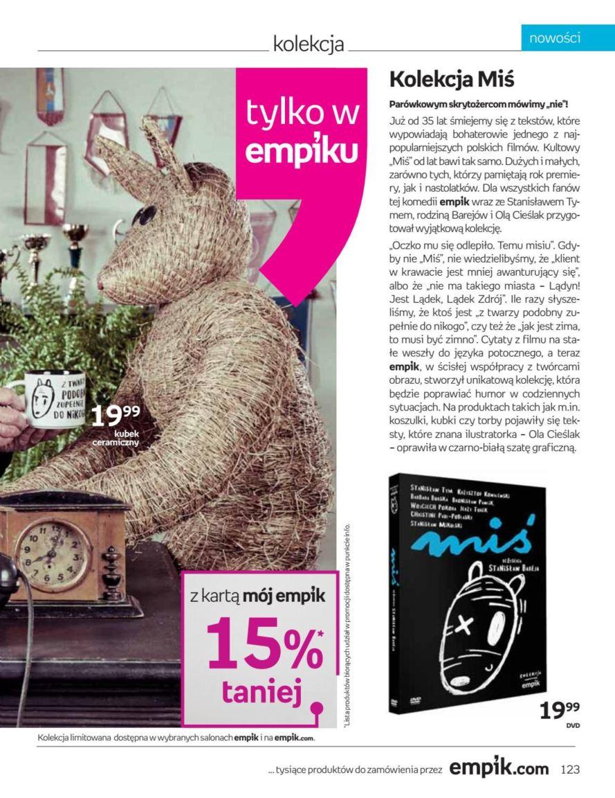 Gazetka promocyjna empik do 08/11/2016 str.123