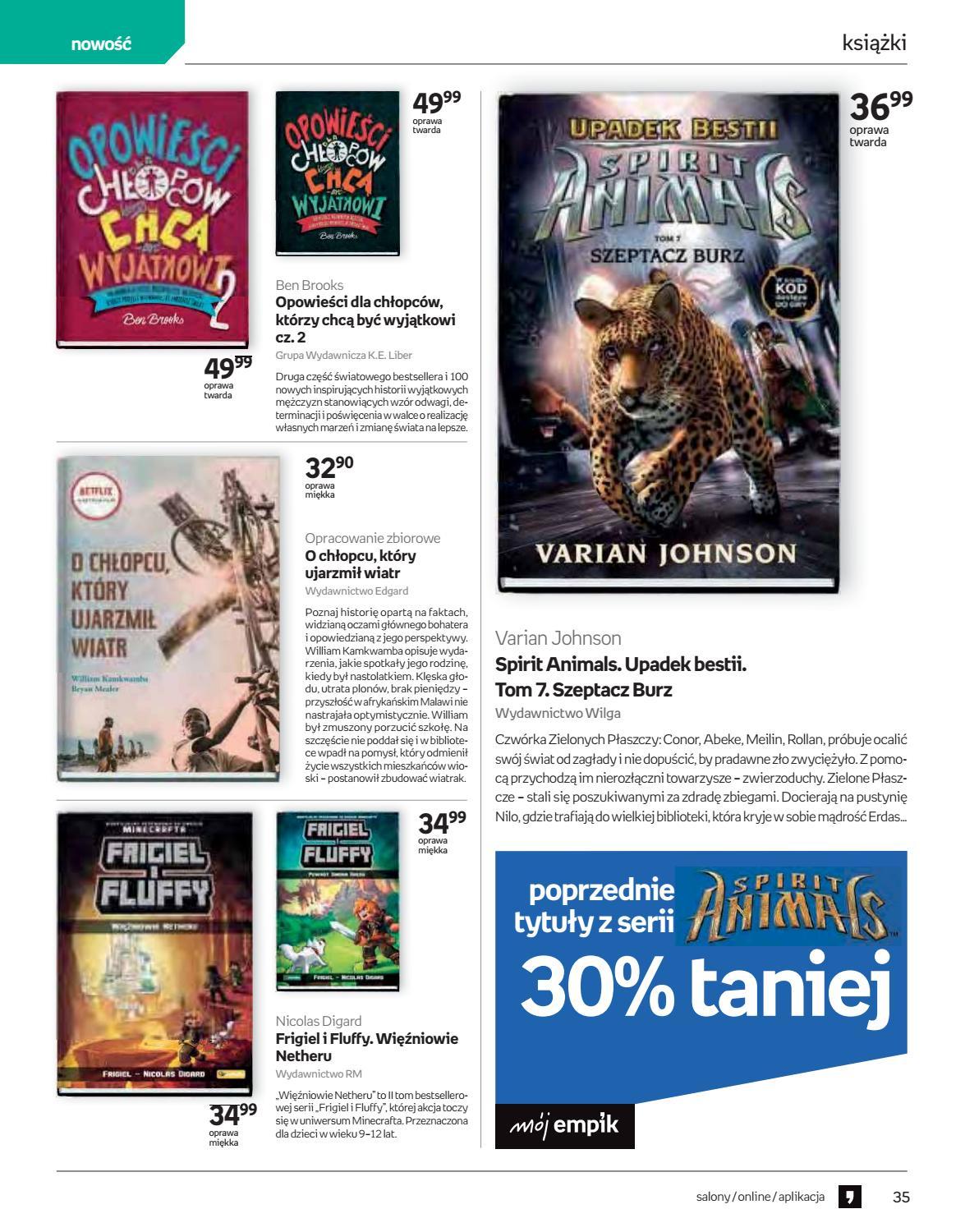 Gazetka promocyjna empik do 15/10/2019 str.35