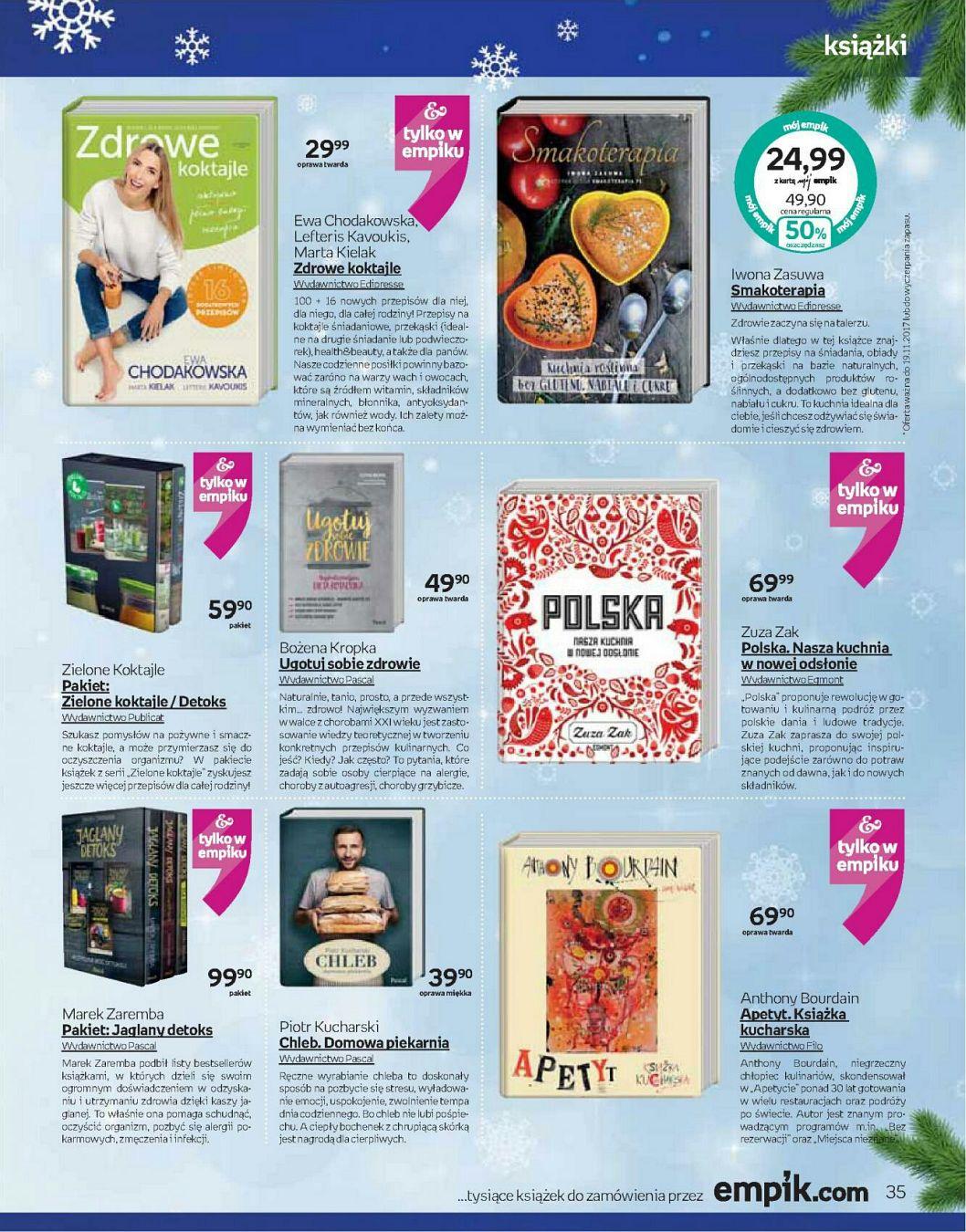 Gazetka promocyjna empik do 21/11/2017 str.35