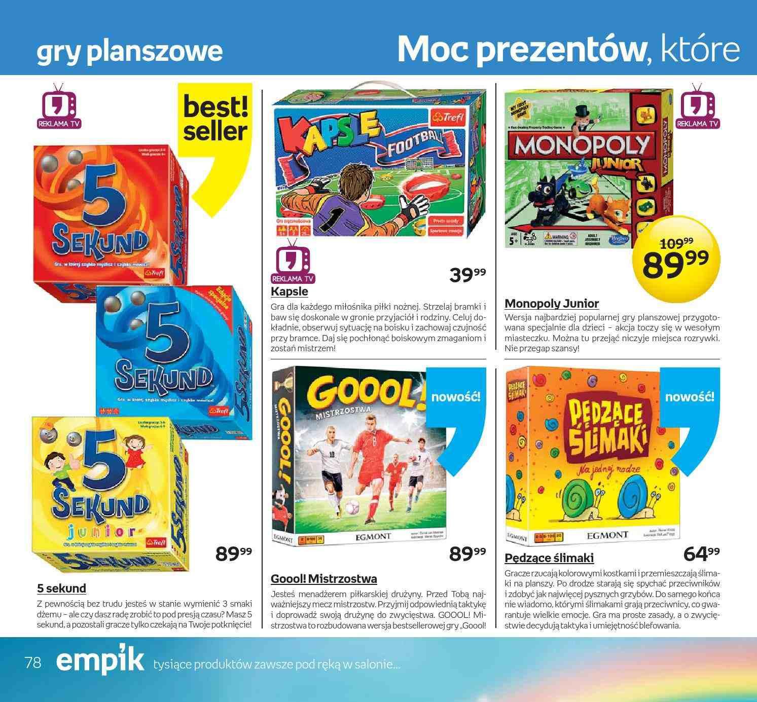 Gazetka promocyjna empik do 05/06/2016 str.78