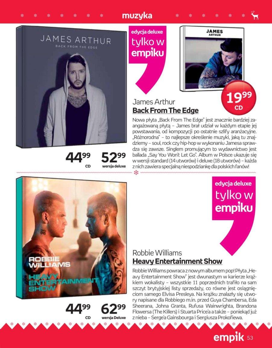 Gazetka promocyjna empik do 24/12/2016 str.53