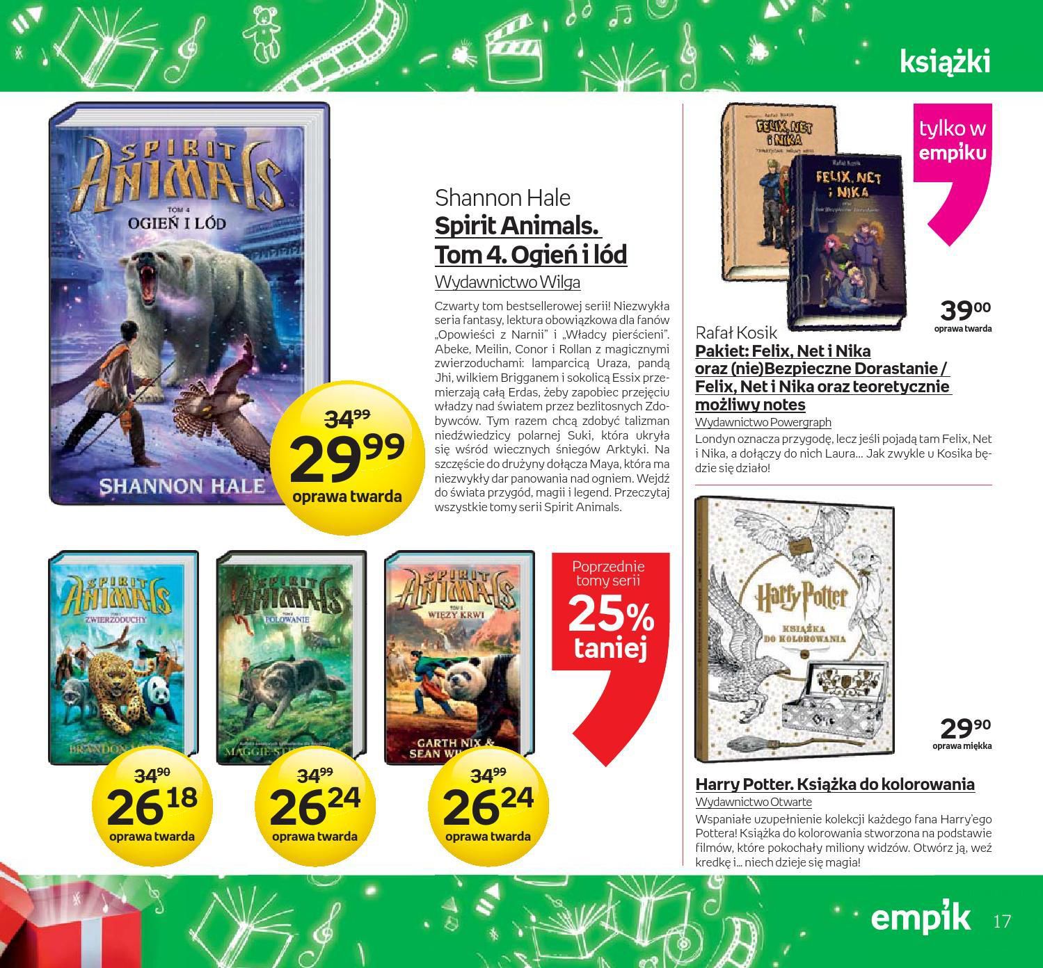 Gazetka promocyjna empik do 24/12/2015 str.17