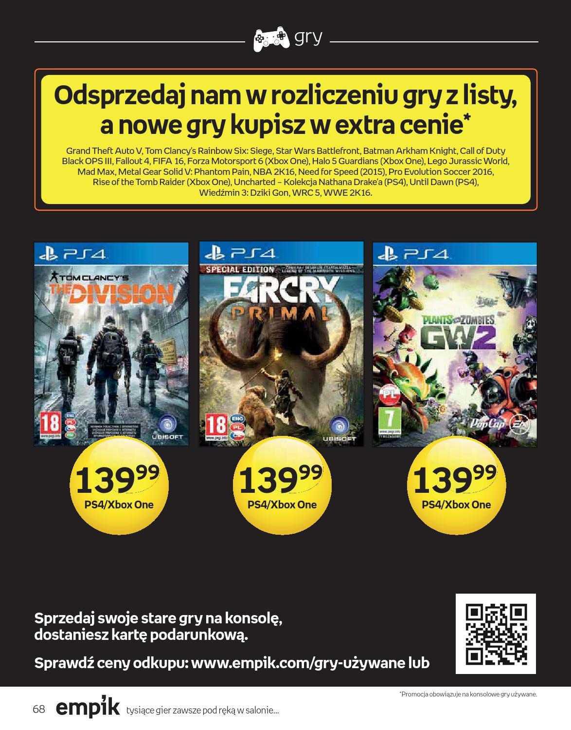 Gazetka promocyjna empik do 29/03/2016 str.68