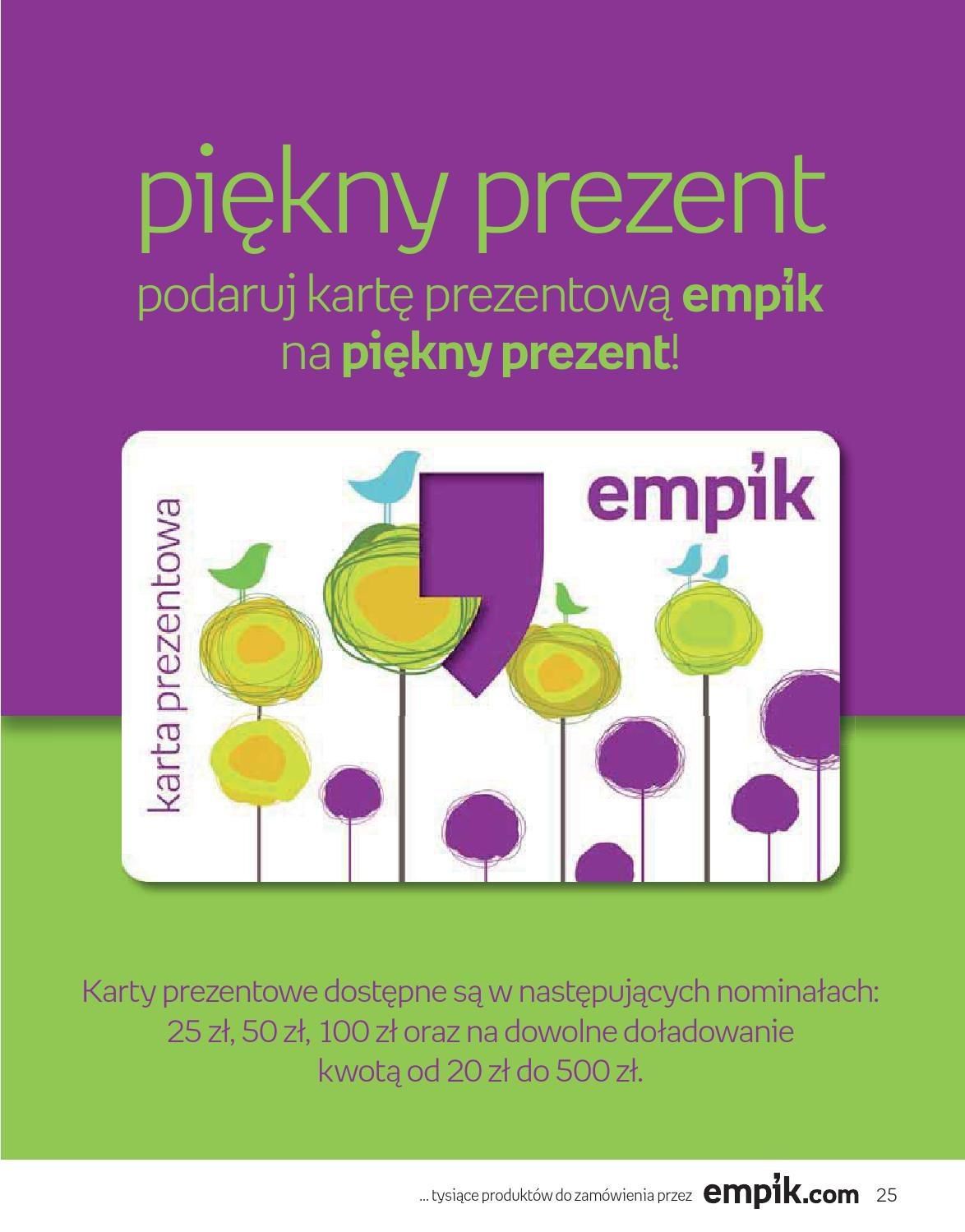 Gazetka promocyjna empik do 29/03/2016 str.25