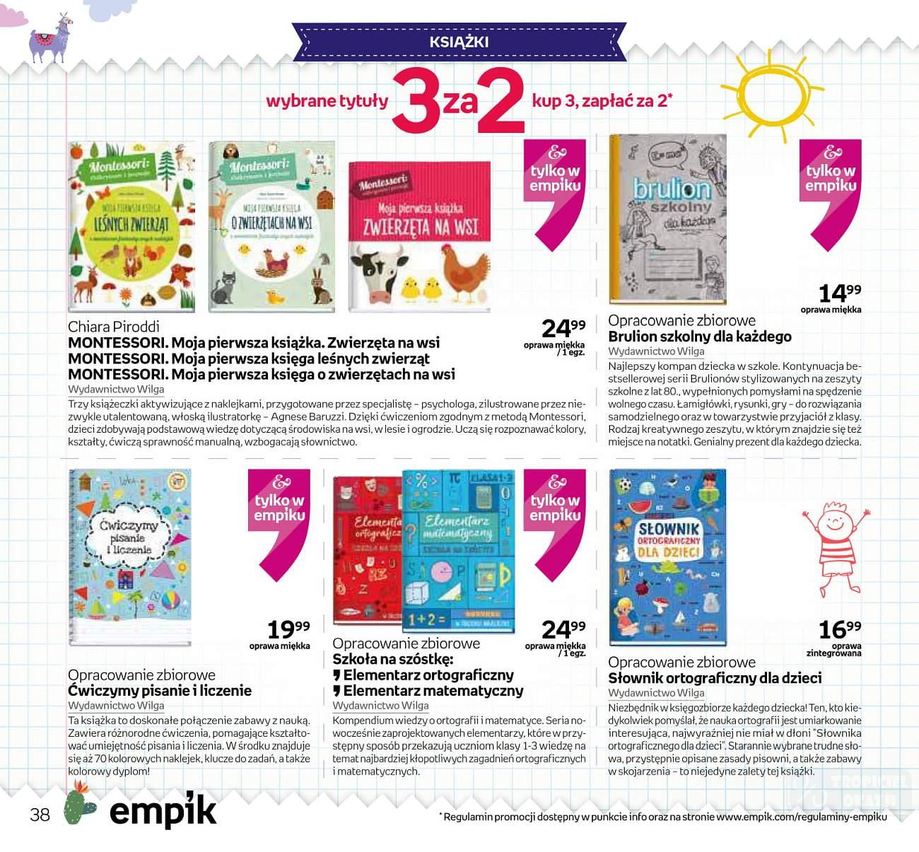 Gazetka promocyjna empik do 04/09/2018 str.38