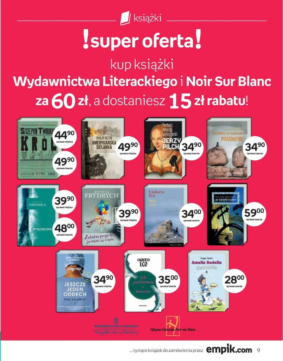 Gazetka promocyjna empik do 28/02/2017 str.9