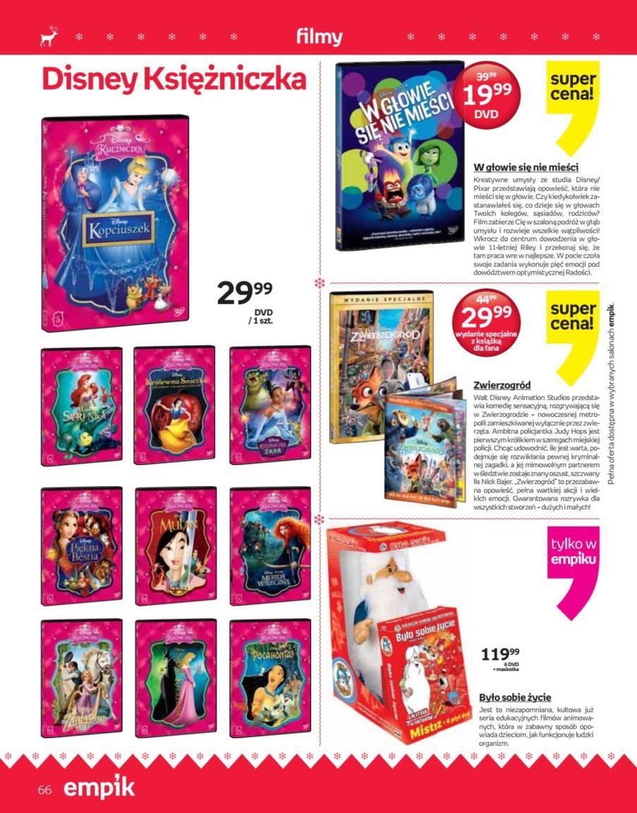 Gazetka promocyjna empik do 24/12/2016 str.66