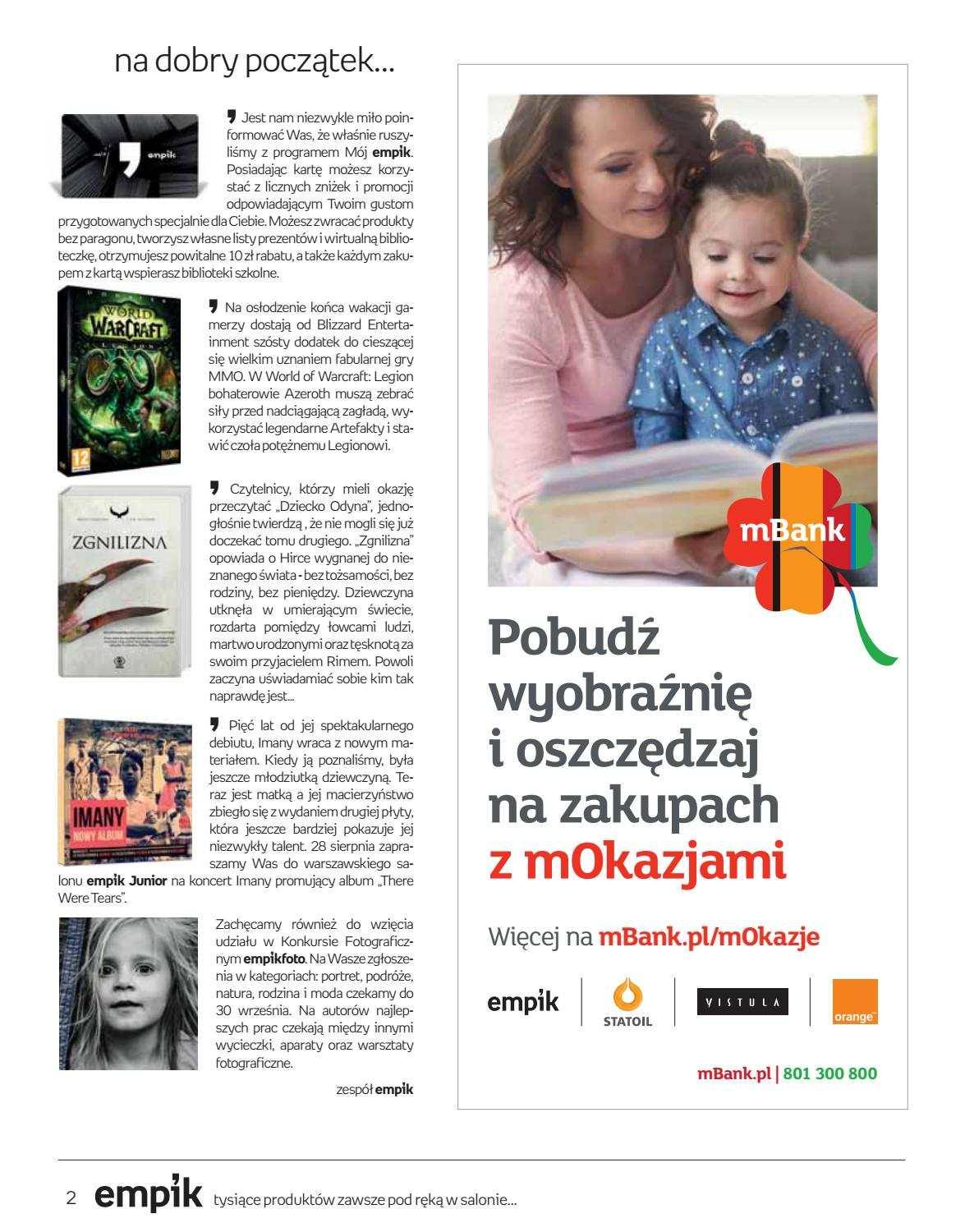 Gazetka promocyjna empik do 30/08/2016 str.1
