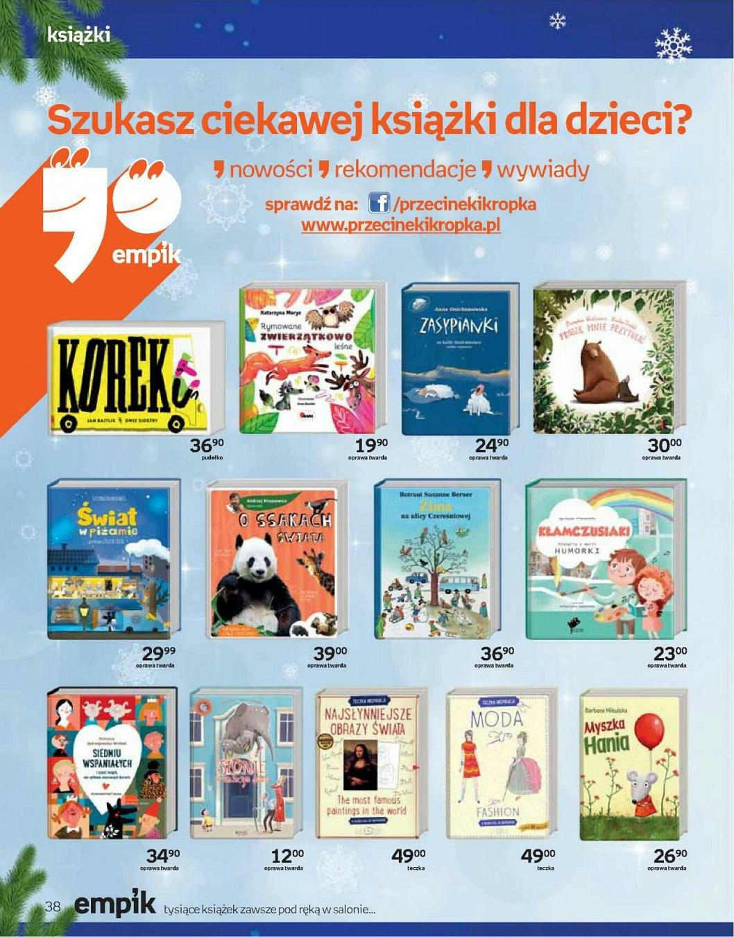 Gazetka promocyjna empik do 21/11/2017 str.38