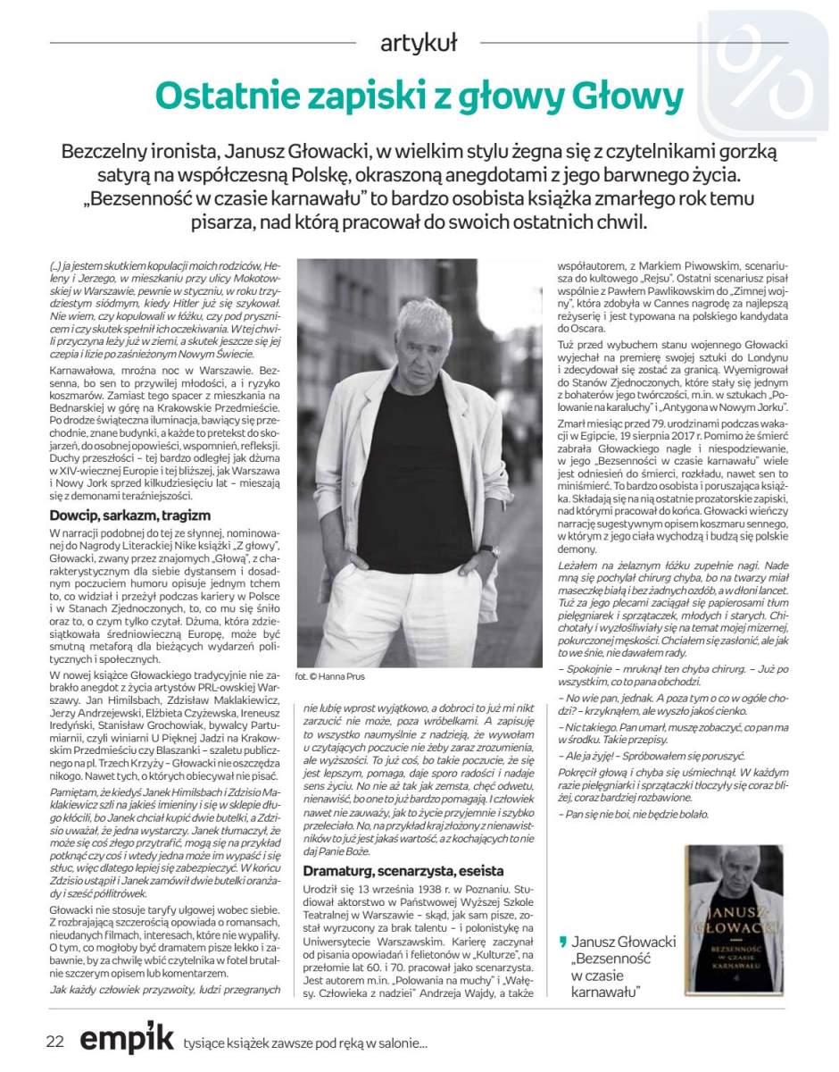 Gazetka promocyjna empik do 31/10/2018 str.22