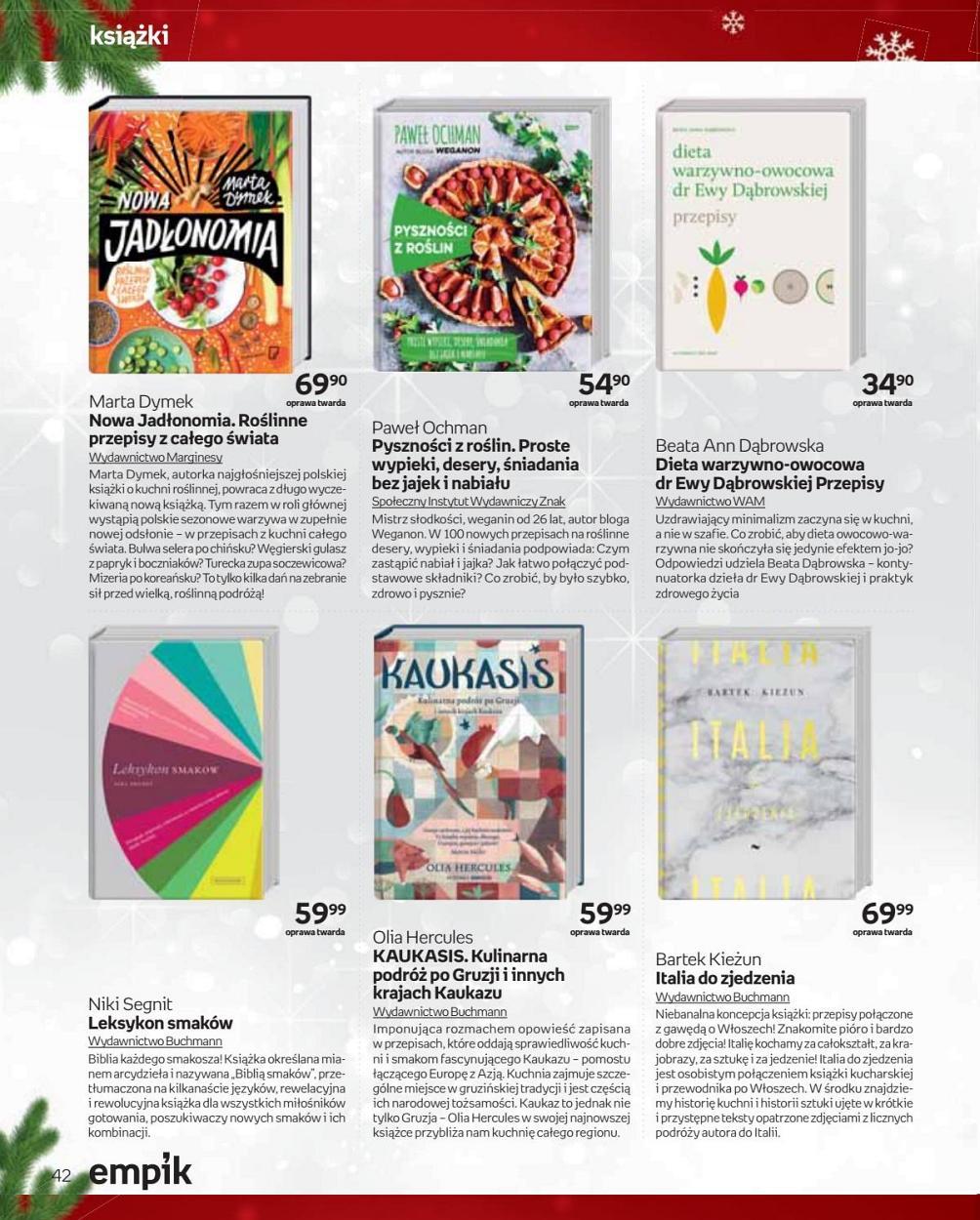 Gazetka promocyjna empik do 24/12/2017 str.42