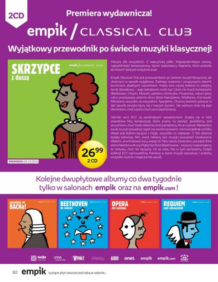 Gazetka promocyjna empik do 08/11/2016 str.82