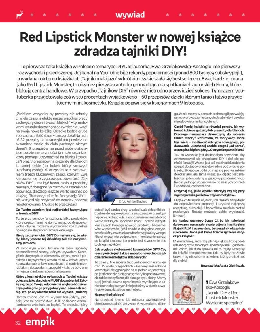 Gazetka promocyjna empik do 24/12/2016 str.32