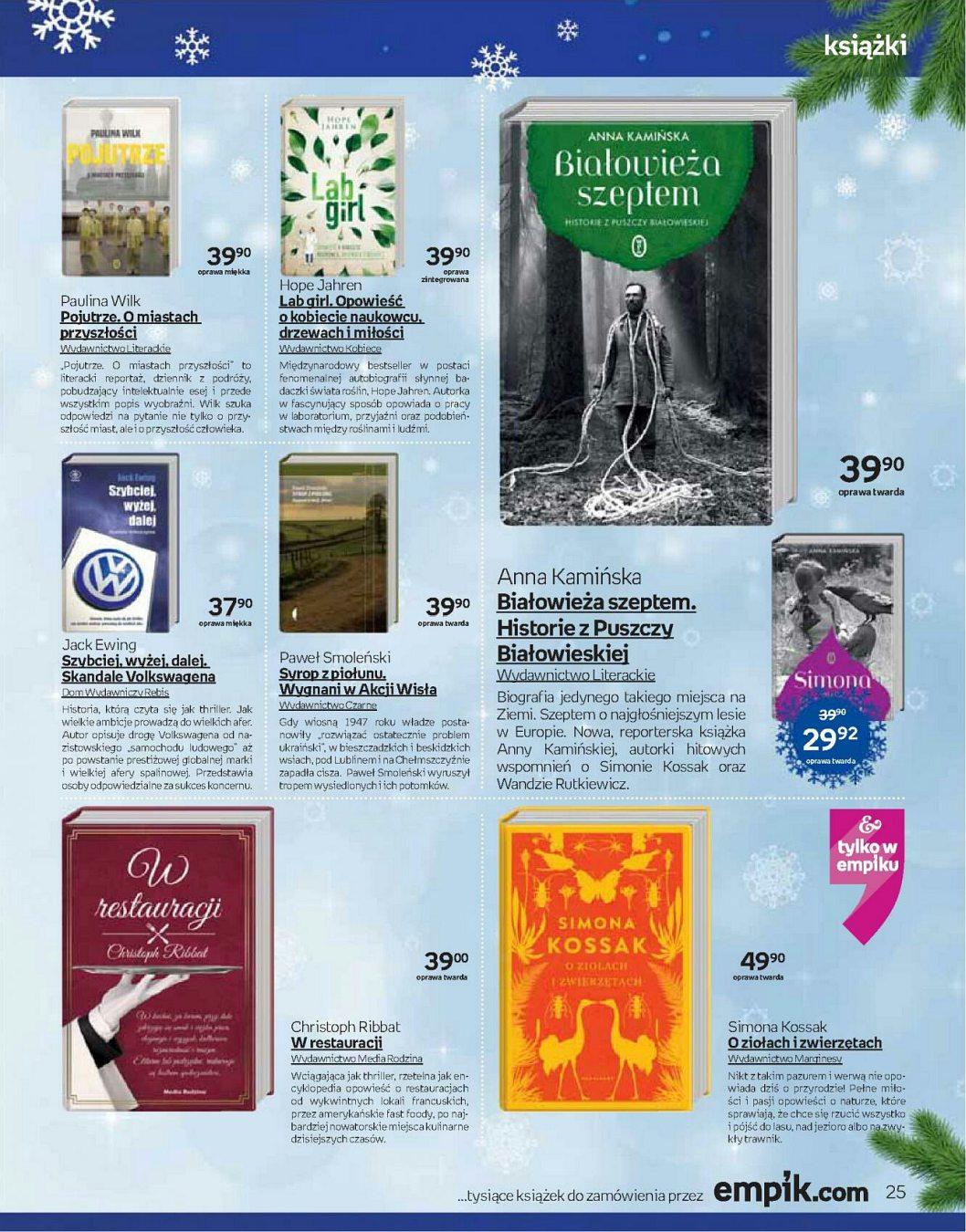 Gazetka promocyjna empik do 21/11/2017 str.25