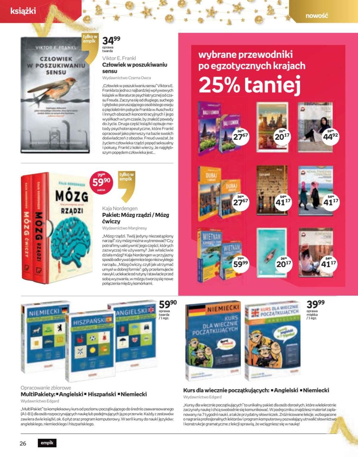 Gazetka promocyjna empik do 26/11/2019 str.26