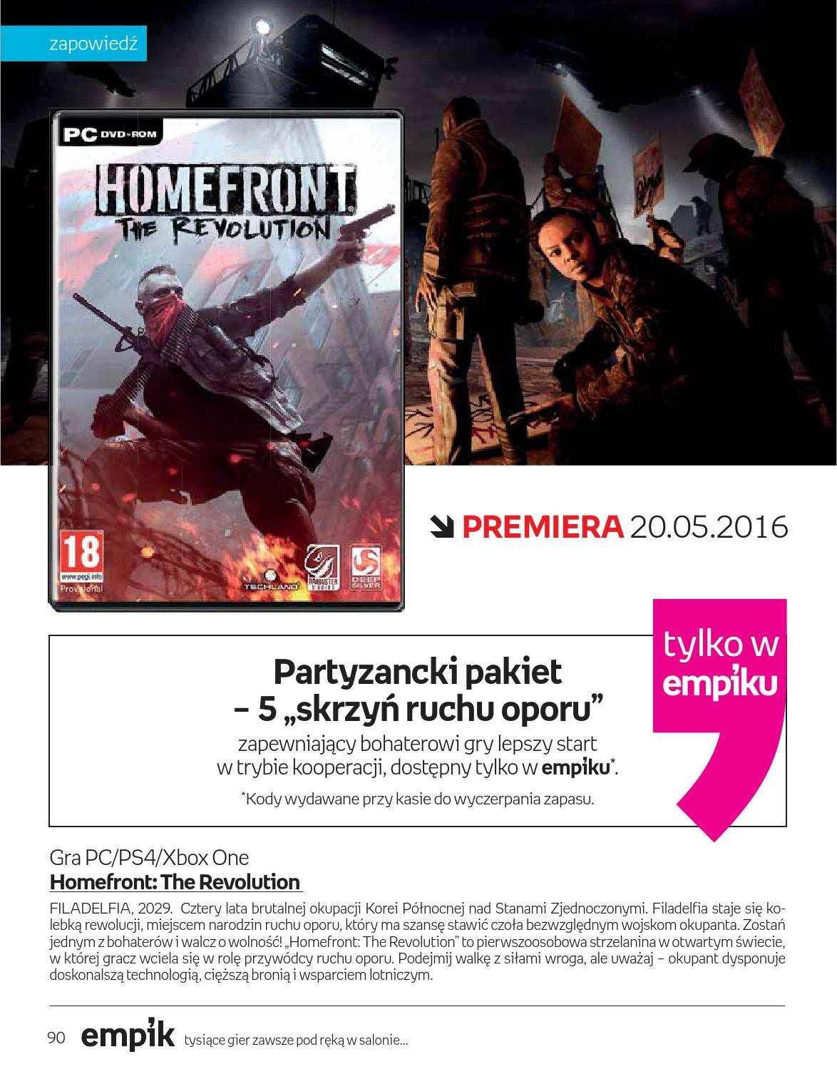 Gazetka promocyjna empik do 17/05/2016 str.90