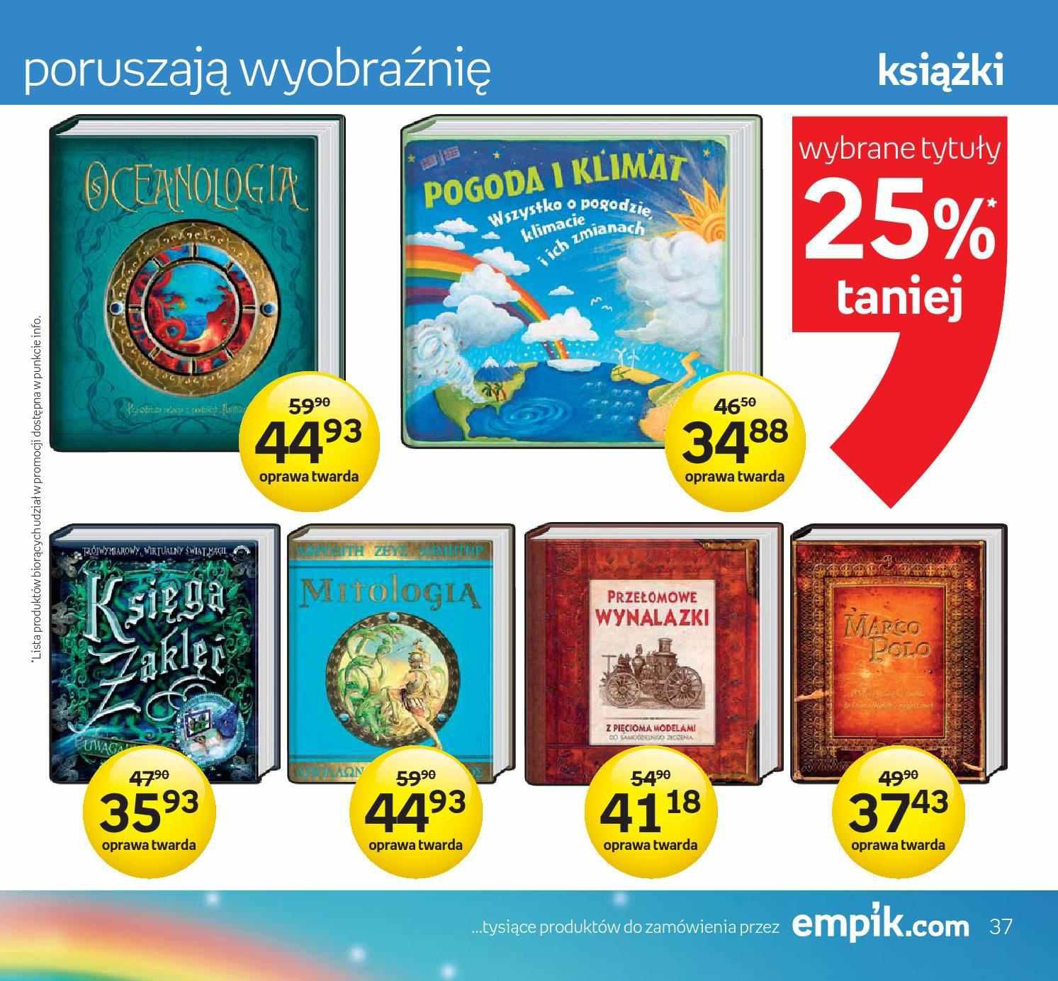 Gazetka promocyjna empik do 05/06/2016 str.37