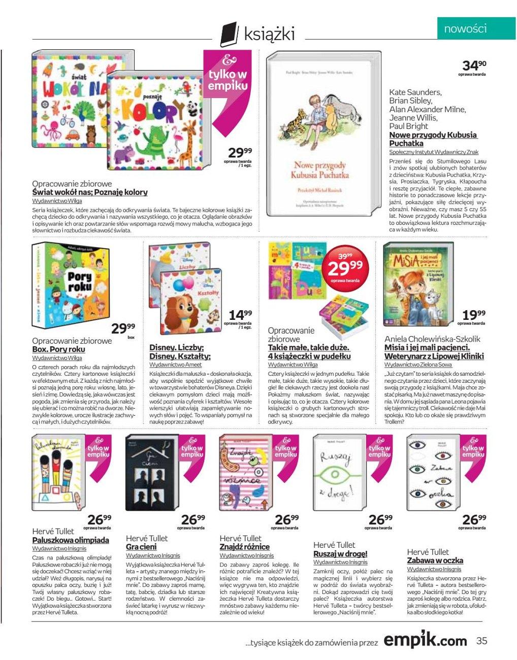 Gazetka promocyjna empik do 13/06/2017 str.35