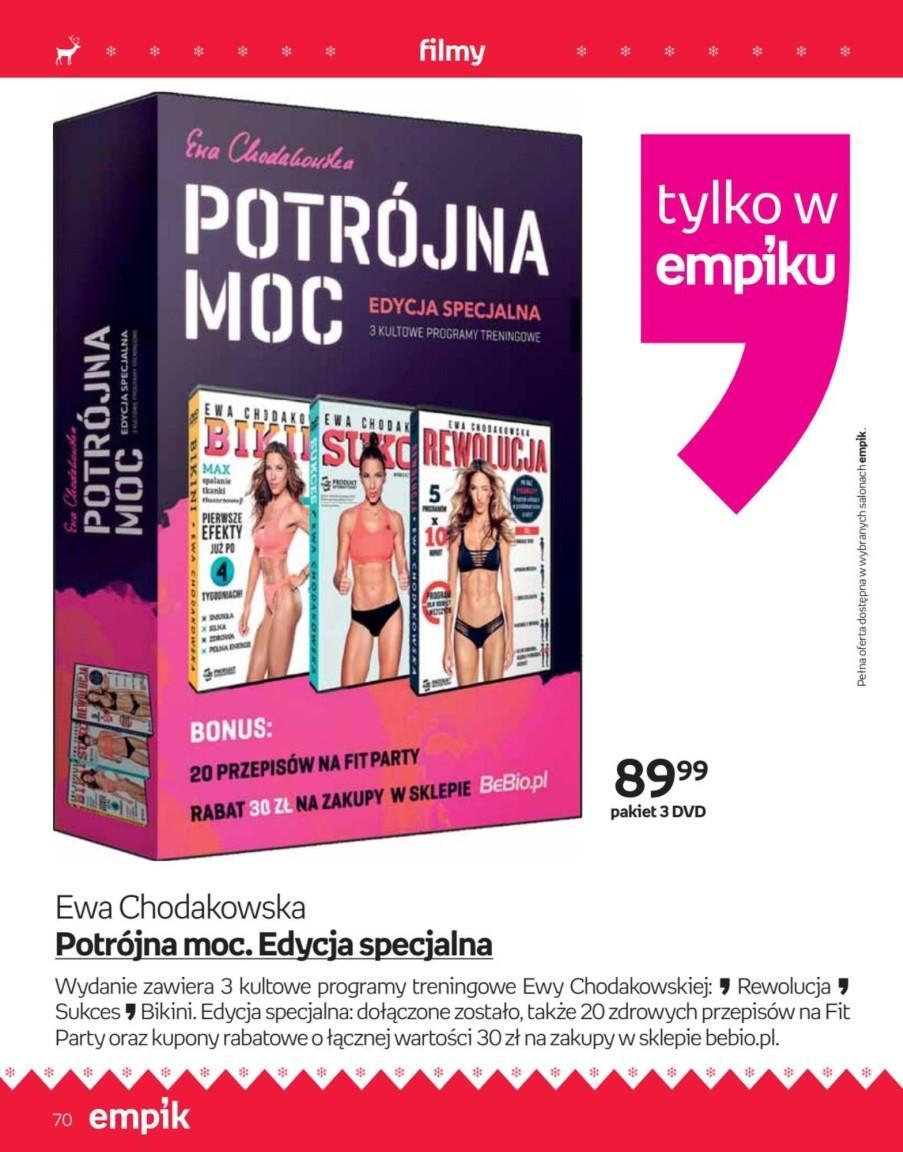 Gazetka promocyjna empik do 24/12/2016 str.70