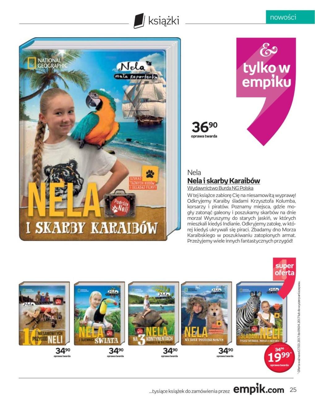 Gazetka promocyjna empik do 10/04/2017 str.25