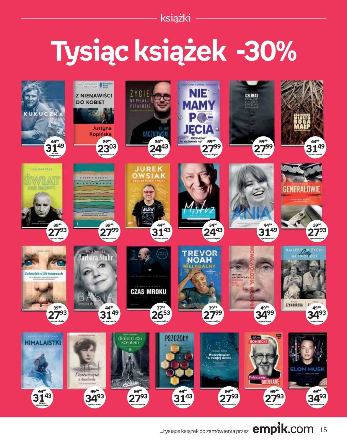 Gazetka promocyjna empik do 22/05/2018 str.15