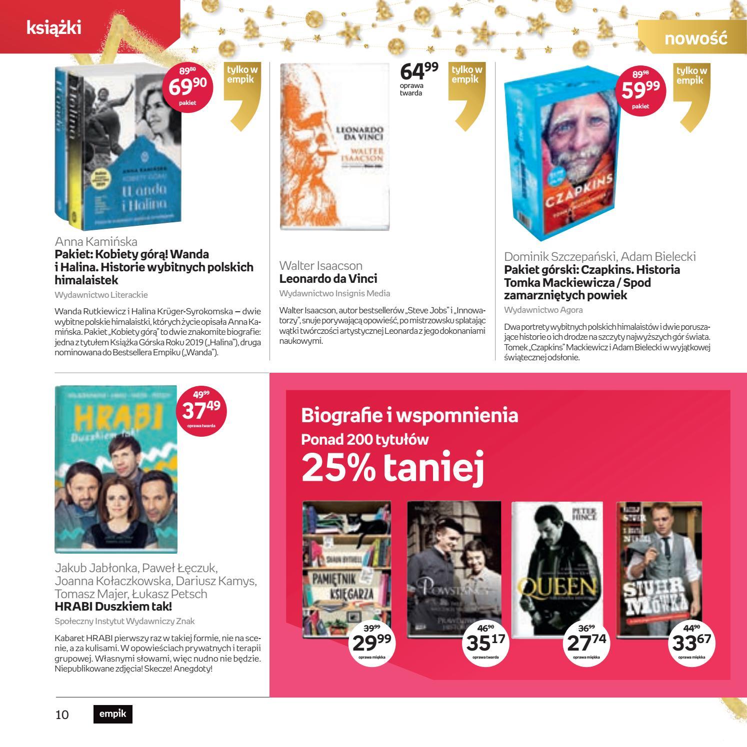 Gazetka promocyjna empik do 26/12/2019 str.10