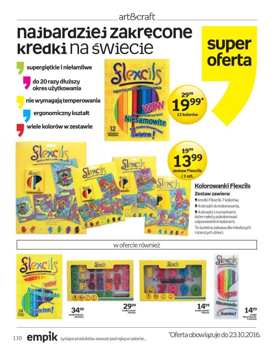 Gazetka promocyjna empik do 25/10/2016 str.110