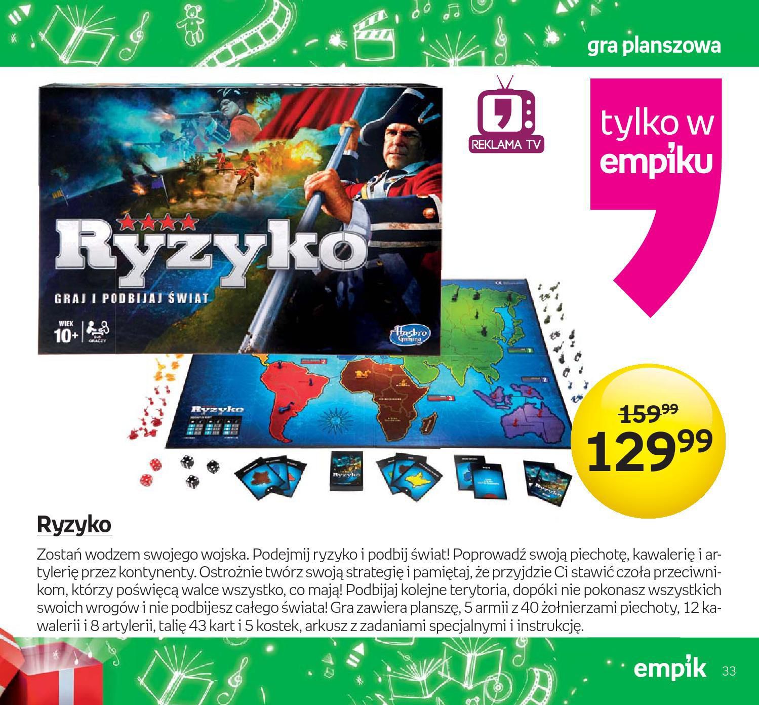 Gazetka promocyjna empik do 24/12/2015 str.33