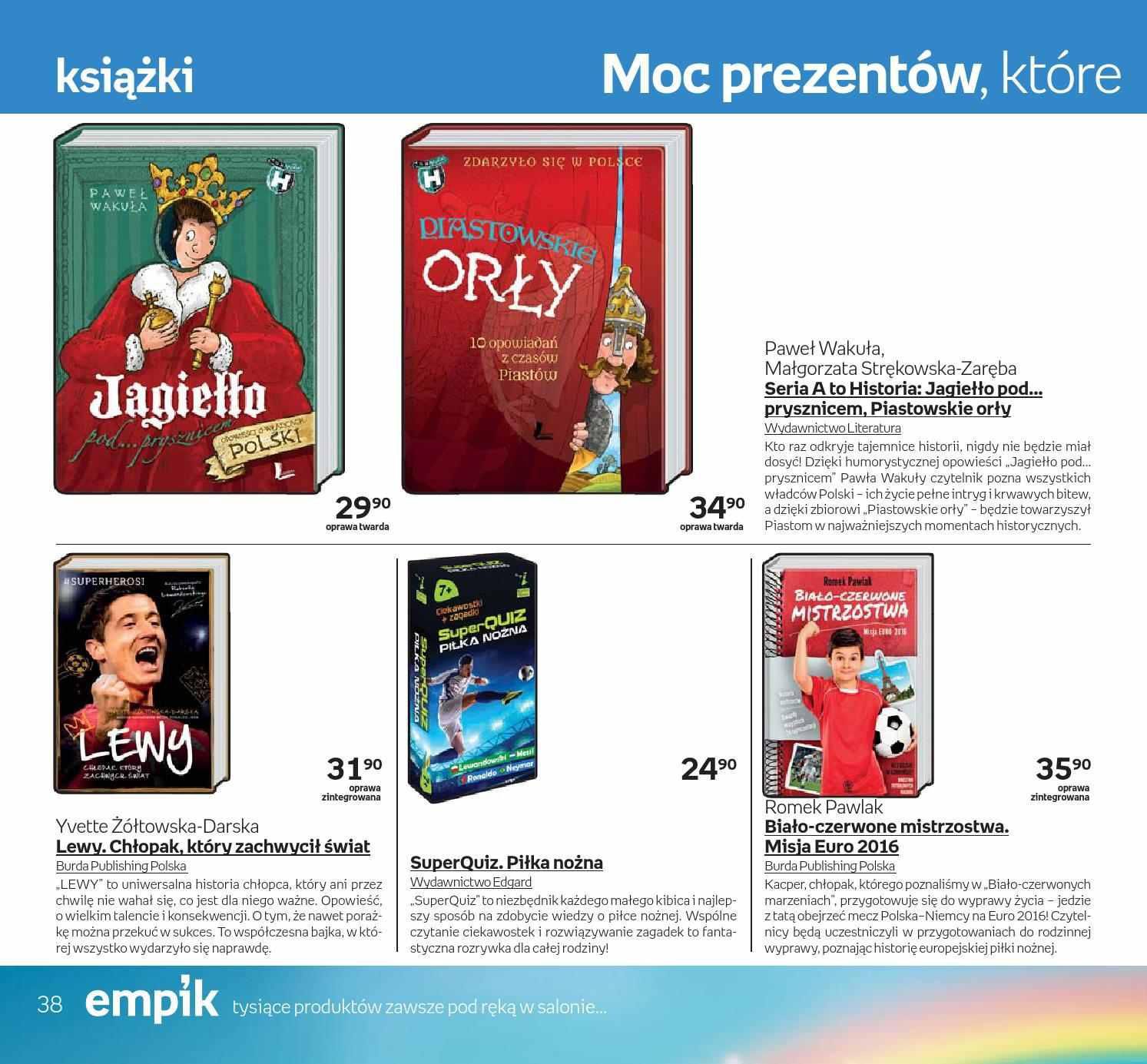 Gazetka promocyjna empik do 05/06/2016 str.38