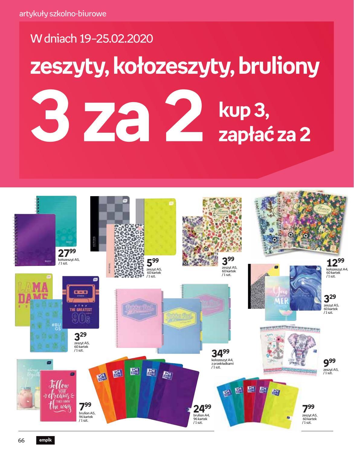 Gazetka promocyjna empik do 25/02/2020 str.66