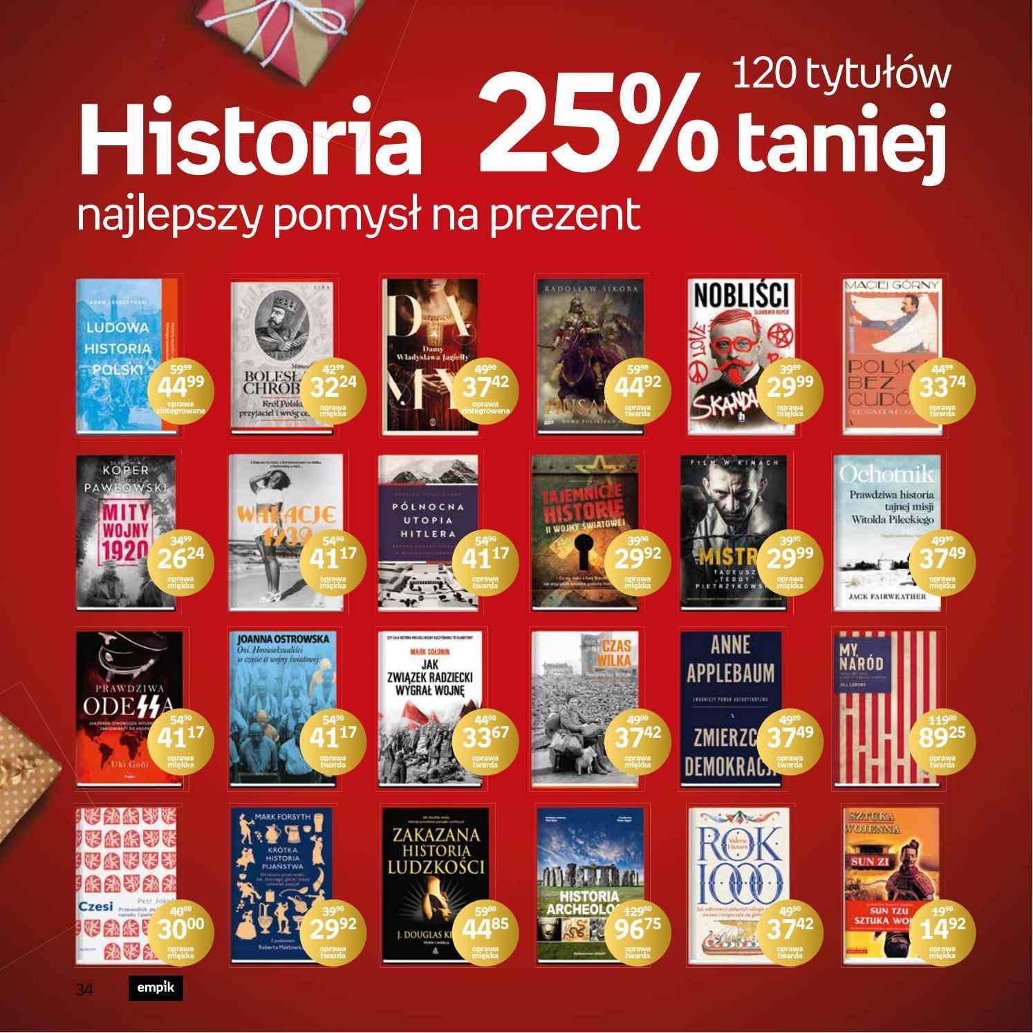 Gazetka promocyjna empik do 24/12/2021 str.34